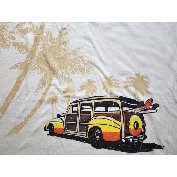 SHIRT-JACKSONVILLE BEACH-Swim Cover Up-Beach Shirt-Unique Design-Size 2XL - Picture 7 of 16